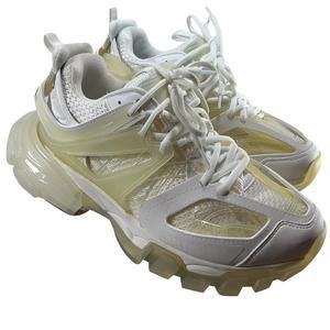 Women's classic track sneaker clear sole dad trainers shoes E071